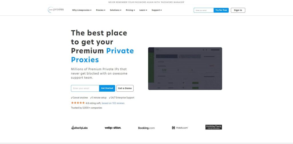 LIME PROXIES обзор прокси